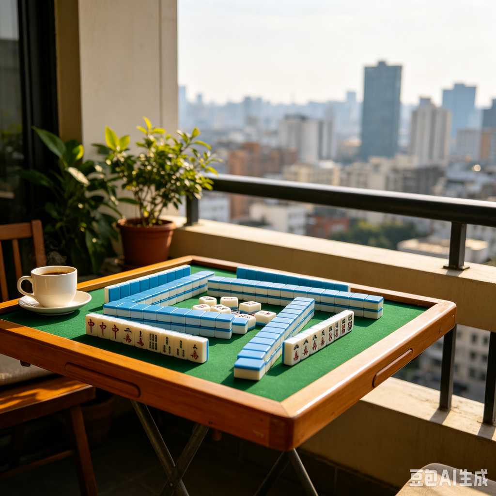 mini pocket mahjong travel set