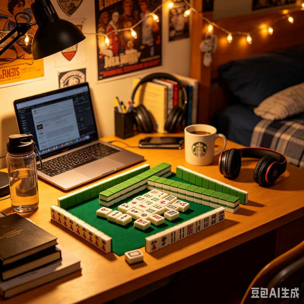 vintage gift mahjong set