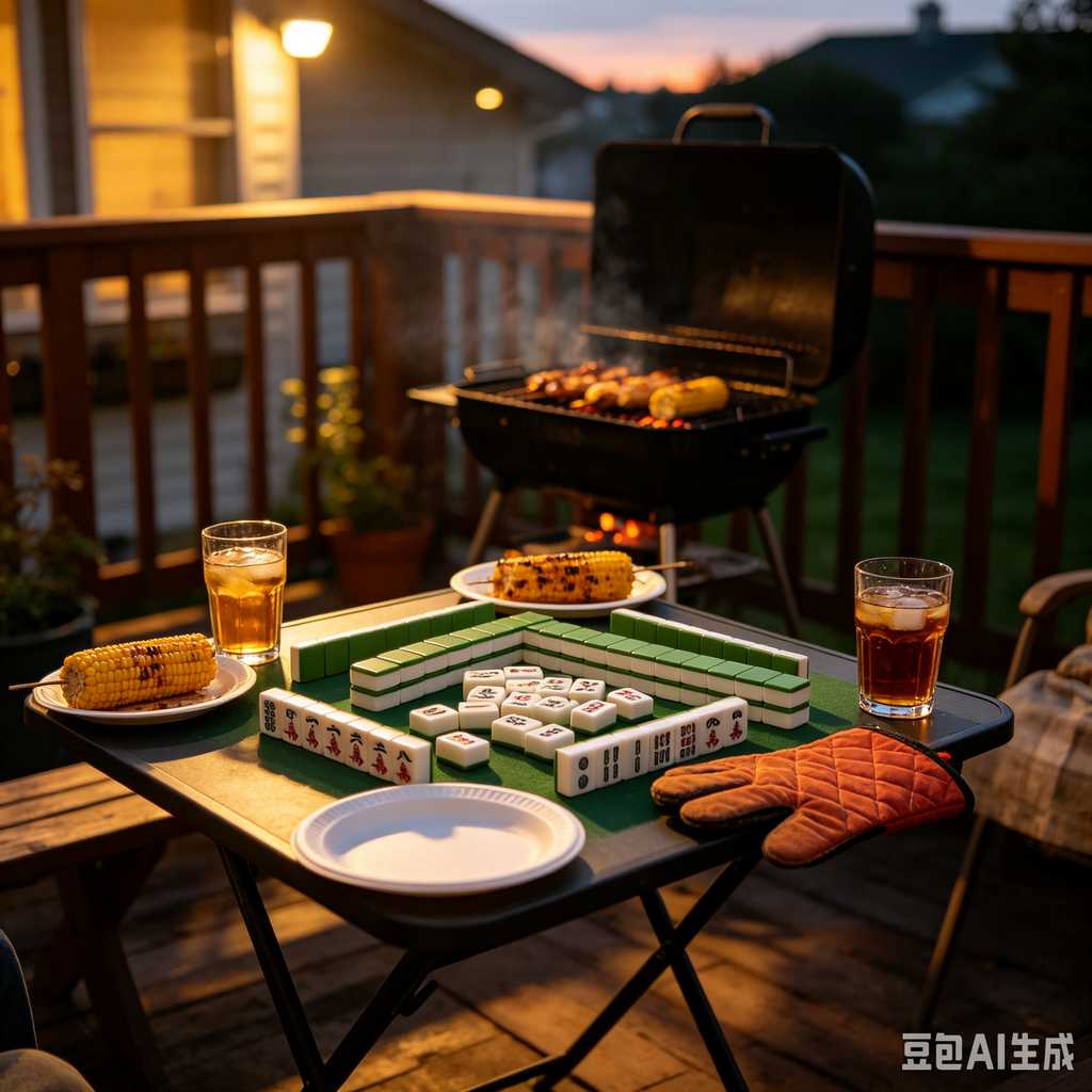 travel mahjong table mat set