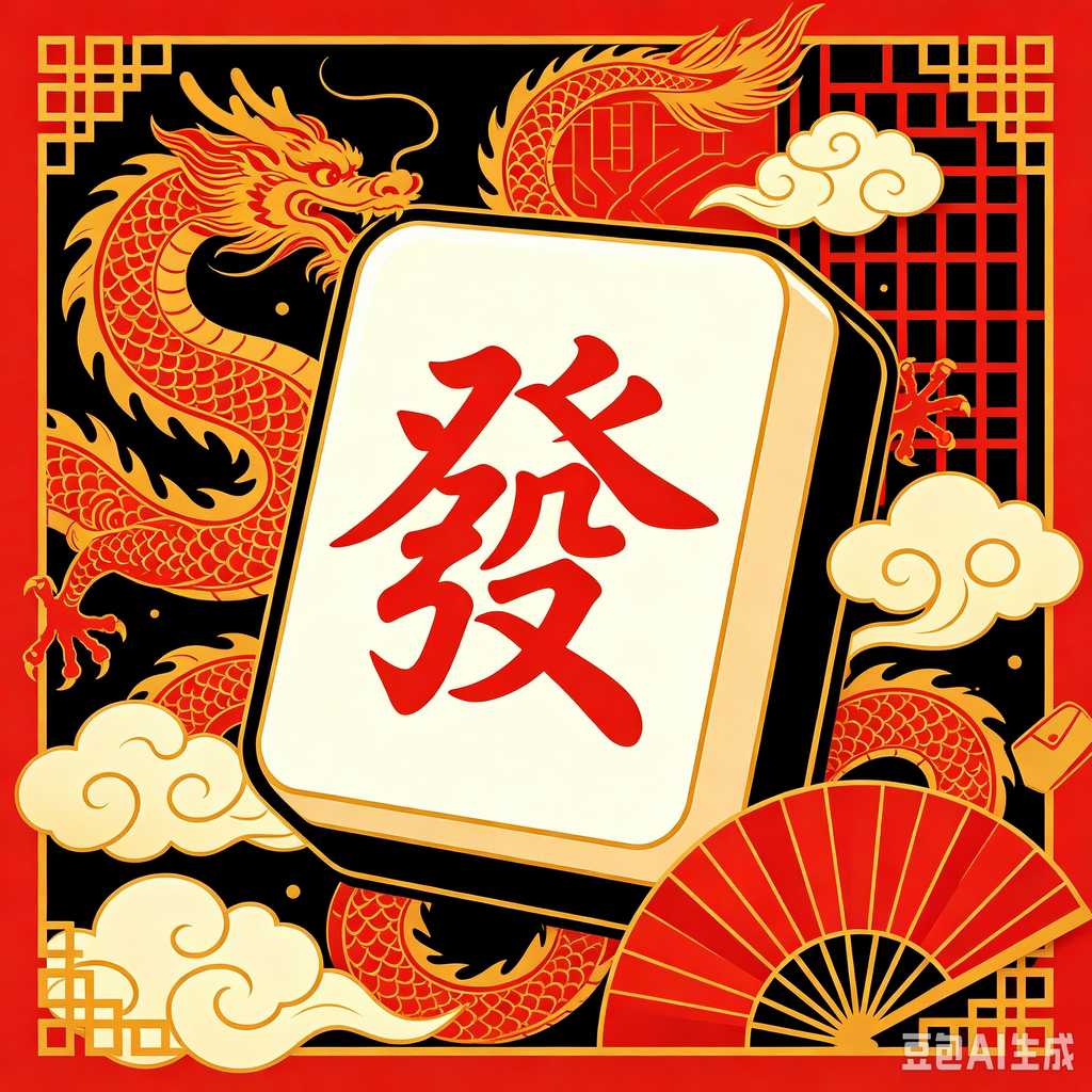 custom art mahjong set