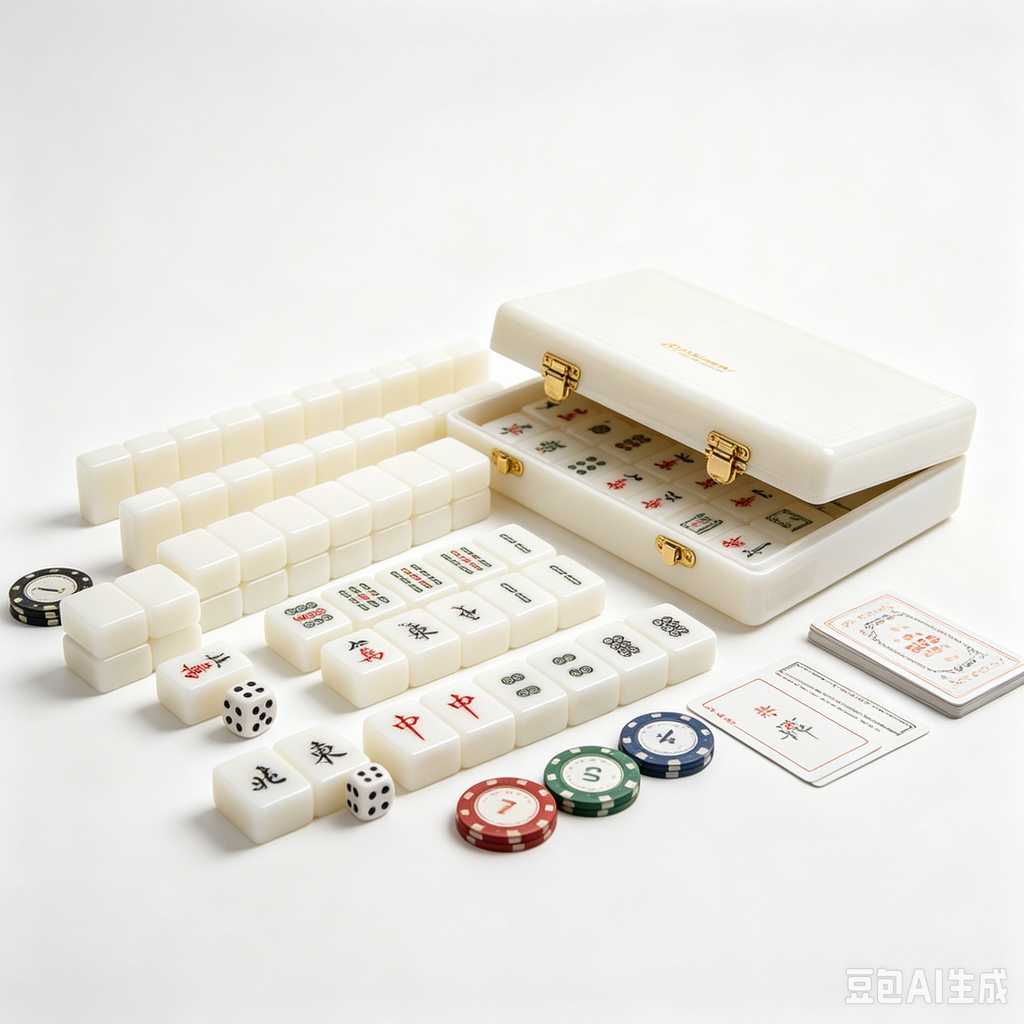 high end gift mahjong set