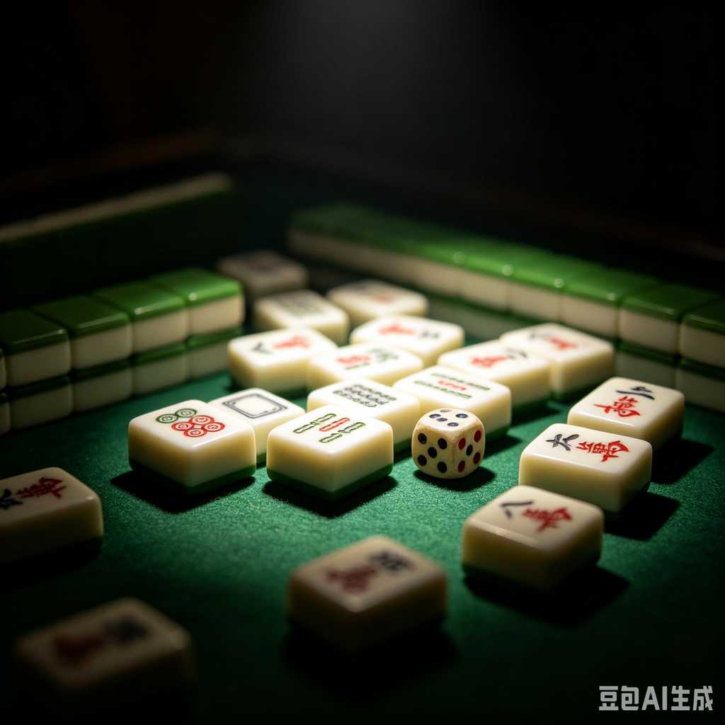 mahjong tile rack set