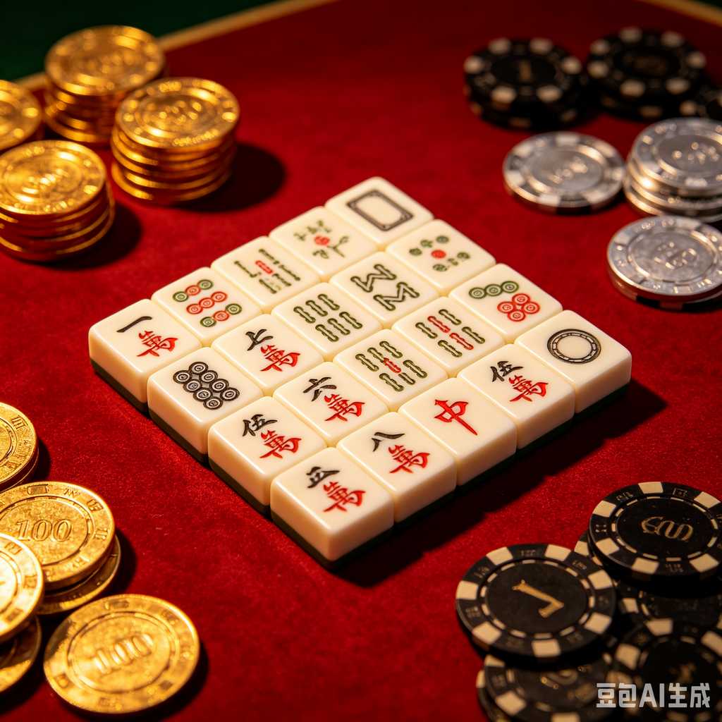 ornamental mahjong tiles